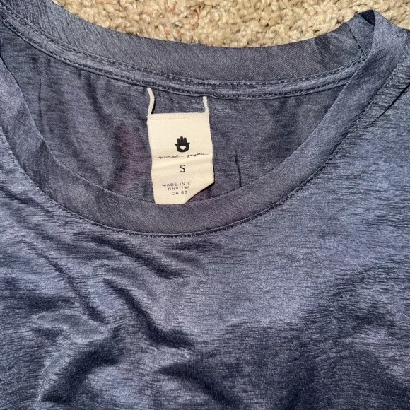 Spiritual Gangster & Peloton Gray Muscle Tee - Picture 5 of 5